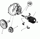 wiper motor<br/>individual parts<br/>02.88 - 12.89