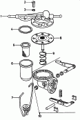 individual parts<br/>for fuel pump<br/>08.87 - 01.92