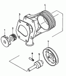 coolant pump<br/>individual parts