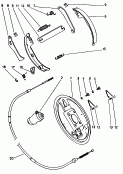 drum brake<br/>individual parts<br/>08.87 - 12.92