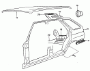 side part<br/>roof<br/>floor assembly<br/>further genuine parts for
     this assembly group/model
             see illustration: