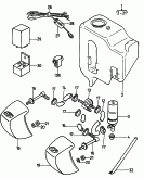 headlight washer system<br/>further genuine parts for
     this assembly group/model
             see illustration: