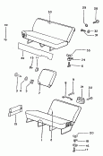 seats, backrests in
passenger compartment<br/>F             >> 21-L-002 137