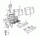 seats, backrests in
passenger compartment<br/>F 21-L-002 138>>