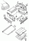 luggage boot trims<br/>luggage net<br/>see illustration: