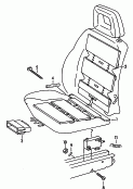heater element<br/>seat and backrest