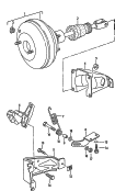 brake servo<br/>brake force regulator