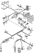cablage p.
allumage transistorise<br/>faisceau de cables adaptateur<br/>injecteur<br/>F 80-R-000 001>>
