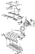 intake system<br/>throttle valve adapter