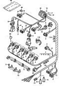 wiring set for engine<br/>connecting part<br/>valve