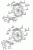 mounting parts for engine and
transmission<br/>for 4-speed automatic gearbox