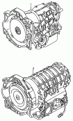 gearbox, complete<br/>5-speed automatic gearbox