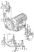transmission securing parts<br/>for 5-speed automatic gearbox