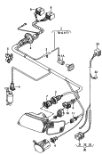 harness for vehicle lighting<br/>F             >> 8D-1-100 000<br>