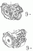 gearbox, complete<br/>4-speed automatic gearbox