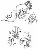 disc brake with caliper
mark ii<br/>brake disc<br/>brake cable