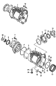 final drive<br/>axle drive housing<br/>for four-wheel drive