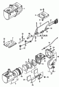 auxiliary heater for water
circuit<br/>auxiliary heater for coolant
circuit<br/>auxiliary heater for coolant
circuit<br/>see illustration: