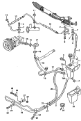 oil container and connection
parts, hoses