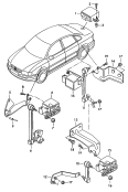 regelapparaat voor licht-
bundelhoogteverstelling<br/>voor wagens met
gasontladingslamp