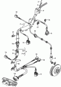 wiring harness section
for lighting<br/>F 8L-2-000 001>><br/>F 8L-21000 001>>