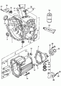 gear housing<br/>5-speed manual transmission