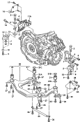 transmission securing parts<br/>for 4-speed automatic gearbox