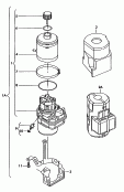 hydraulic pump<br/>oil container