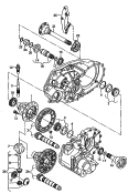 Ausgleichsgetriebe<br/>Triebsatz<br/>fuer 5-Gang Schaltgetriebe