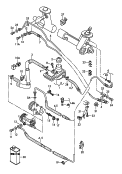 oil container and connection
parts, hoses<br/>for vehicles with vehicle
engine driven hydraulic
power assisted steering