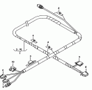 harness for interior light<br/>F             >> 6X-X-006 000<br>