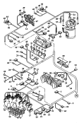 individual parts<br/>central wiring set