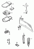 electric parts for
telephone