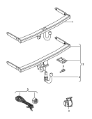 genuine accessories<br/>trailer tow hitch (spher.head)<br/>(full fan performance)