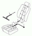 seat and backrest heater
element