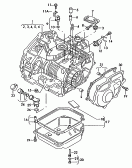 gear housing<br/>for 4-speed automatic gearbox