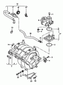 intake system<br/>activated carbon filter system