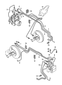 brake pipe<br/>for models with anti-lock
brake system             -abs-<br/>brake hose<br/>F             >> 6Y-4-113 396