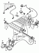 intake system<br/>throttle valve control element<br/>vacuum system