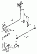 faisceau de cables<br/>p. colonne de direction a
reglage electr. en hauteur<br/>F             >> 3D-3-003 510<br>