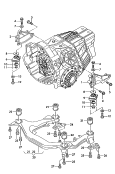 transmission securing parts<br/>for constantly variable
automatic gearbox