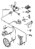 wiring set for compressor
and electric fan<br/>F 4B-1-041 001>><br>