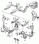 air guide channel<br/>for vehicles with electroni-
cally regulated air condit.<br/>for vehicles with
2nd evaporator