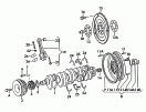 crankshaft with bearings<br/>connecting rod