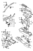 telephone<br/>bracket with parts kit for
telepass-cardsystem