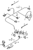 seat frame wiring harness