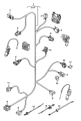 wiring harness for backrest
adjustment<br/>for vehicle with individual
seats