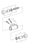cylindre recepteur<br/>(freins a tambour)