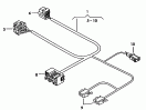 wiring harness for interior<br/>valve<br/>gas tank