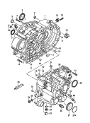 gear housing<br/>6-speed manual transmission<br/>for four-wheel drive